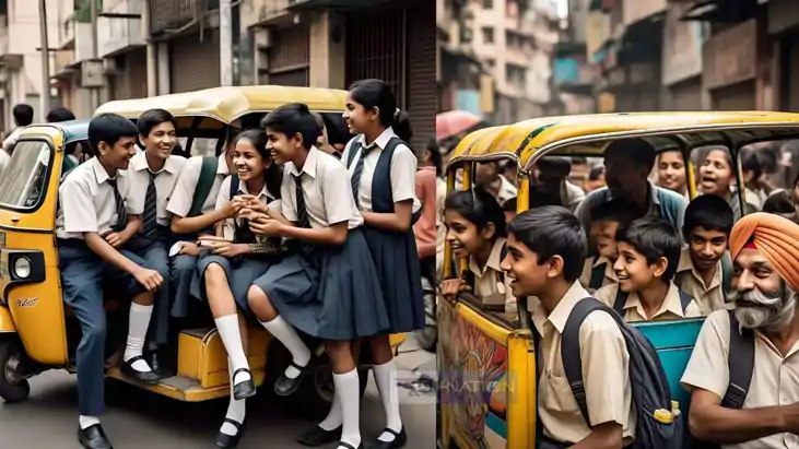 Auto E-rickshaws Ban 