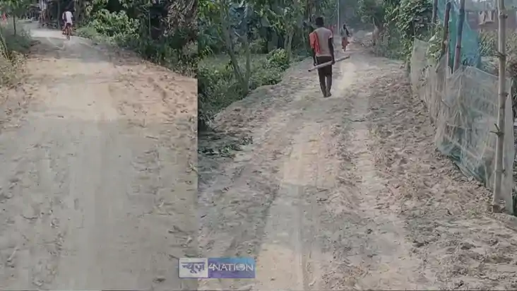 Muzaffarpur News: सड़क निर्माण कार्य में खुला खेल फर्रुखाबाद