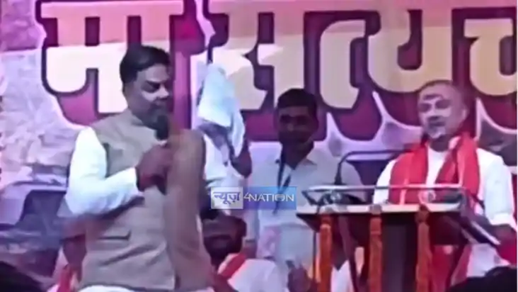 Bihar Politics : औरंगाबाद में आयोजित कार्यक्रम में आपस में भ