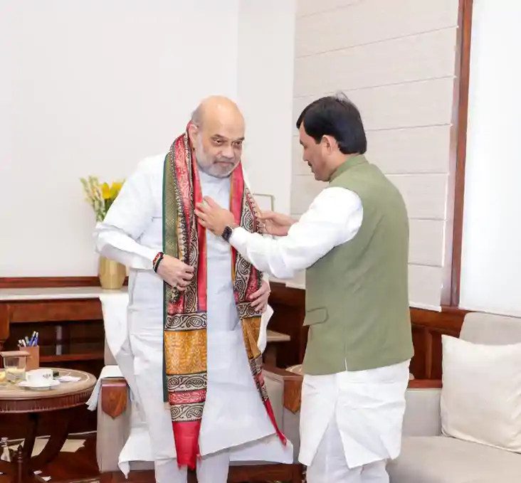 Bihar politics - गृह मंत्री अमित शाह से मिले शाहनवाज हुसैन, 