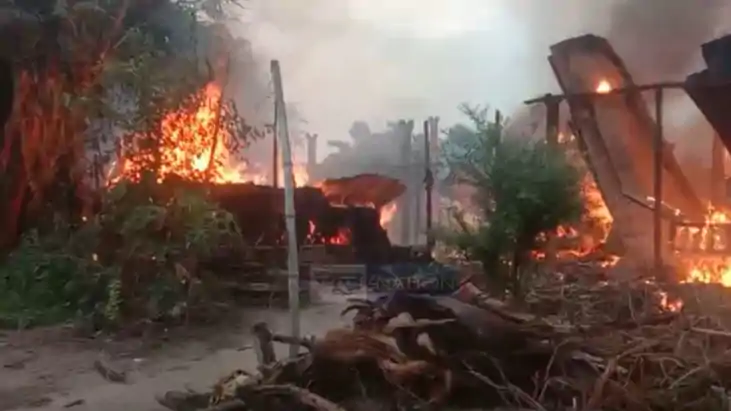 Cylinder Blast During Milk Heating Guts Four Homes in Muzaff