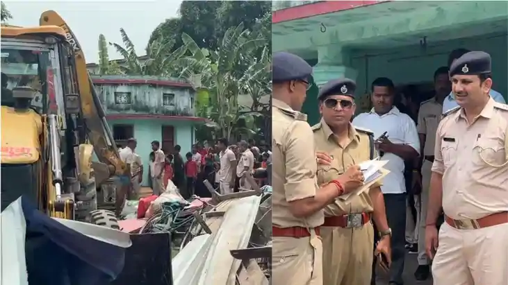 वैशाली के चर्चित डबल मर्डर केस में बड़ा एक्शन: फरार आरोपियों
