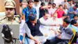 siwan ak 47 firing case congress imran pratapgarhi met injured students