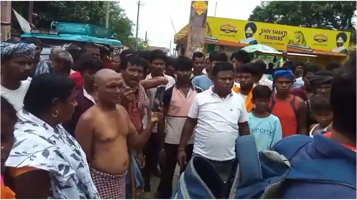 उत्पाद विभाग की छापेमारी के बाद युवक की मौत से भड़का आक्रोश,