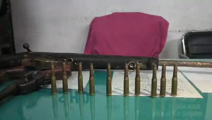 पटना में बड़ी खूनी साजिश नाकाम: 4 अपराधी भारी मात्रा में हथि