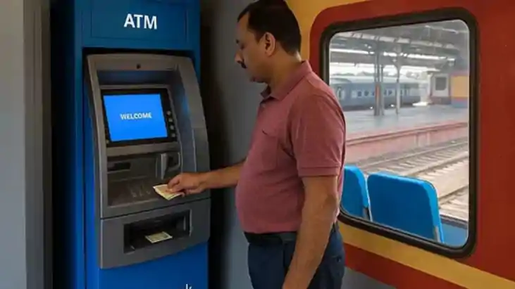 ट्रेन में एटीएम, नहीं होगी कैश की झंझट, इन ट्रेनों में मिलेग