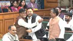 Tejashwi s Different Side Opposition Leader Hugs Agriculture Minister Ramkripal