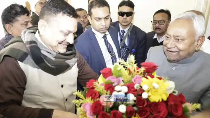 Chhotu Singh met Nitish Kumar 