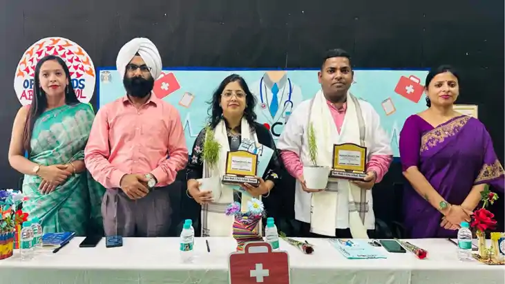 डॉक्टर्स डे आज : ओपेन माइंड ए  बिरला स्कूल दानापुर में पहुंच
