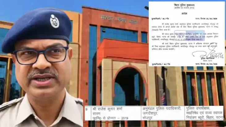  Bharat Tiwari encounter case Accused DSP gets new posting