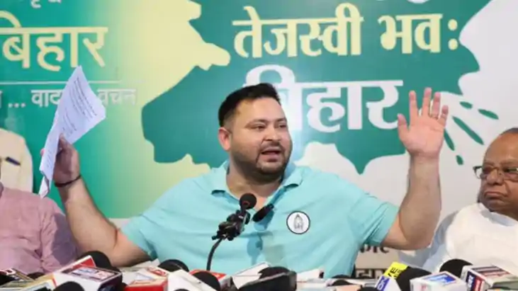 Tejashwi Targets NDA as RJD Marks Sankalp Diwas with Push