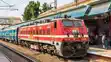Stone pelting on train