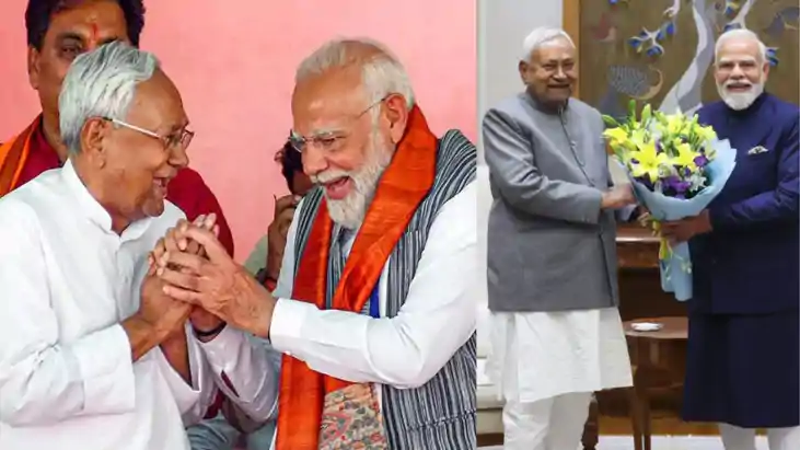 पीएम मोदी सीएम नीतीश 