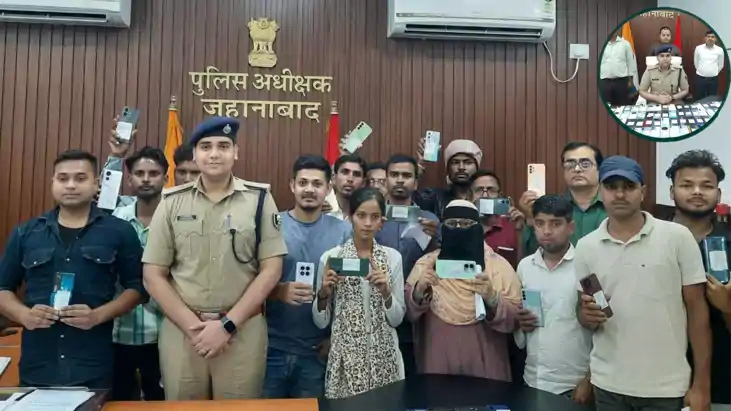 Jehanabad police brought smiles to 103 faces 