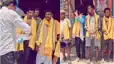 मजदूर दिवस पर सम्मान: पीरो में उपसभापति प्रत्याशी अमित गुप्ता ने श्रमिकों को किया सम्मानित, पिता के हाथों दिलवाए अंगवस्त्र