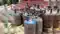 Commercial gas cylinders