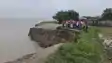 Bihar News : गंगा का बढ़ता कहर, कटाव से धंसी जमीन, कई घरों पर मंडराया खतरा 