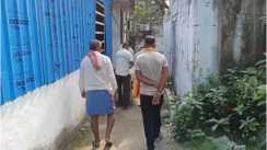 तेज रफ्तार बस ने युवक को रौंदा : मौके पर ही दर्दनाक मौत, परिवार मे मचा कोहराम