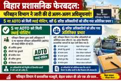 Bihar Transport Department ADTO Posting