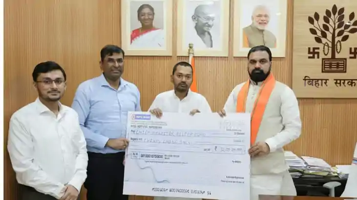 Bihar Flood Relief Fund bmsicl donates 30 crore