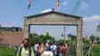 Uprooting of religious flag