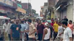दिनदहाड़े युवक की गोली मारकर हत्या के बाद बवाल : उग्र भीड़ ने गाड़ियों में की तोड़फोड़, नवादा-गया मार्ग किया जाम