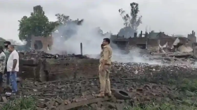Kaushambi Firecracker Factory Blast