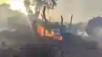 Fire Devastates Bihar UP Border Dozens of Homes 