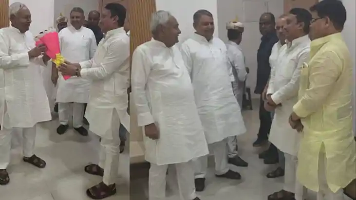 Faisal Rehman met Nitish Kumar