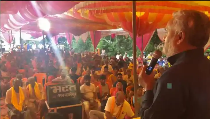 bihar politics - जनसुराज के बिहार बदलाव सभा में शामिल हुए ड bihar politics - जनसुराज के बिहार बदलाव सभा में शामिल हुए ड