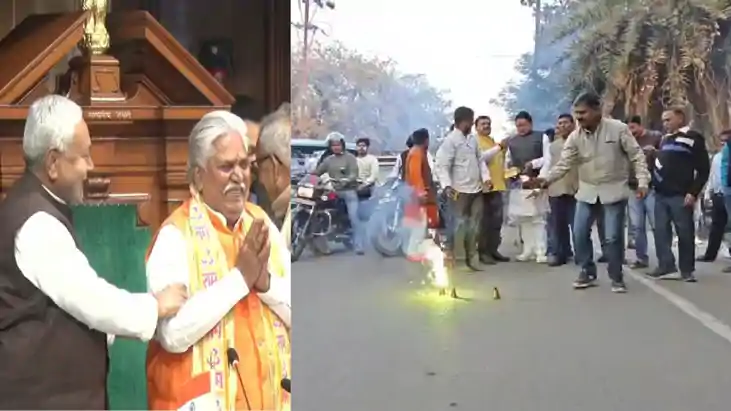 डॉ. प्रेम कुमार के बिहार विधानसभा अध्यक्ष बनने पर गया में भा