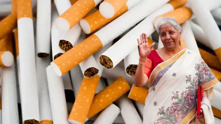 सिगरेट-तंबाकू पर 18 परसेंट उत्पाद  शुल्क खत्म,  सरकार ने लिय