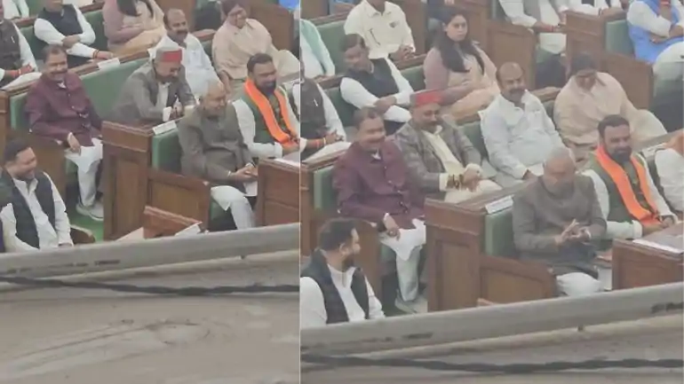 Bihar Budget 2026: राज्यपाल के अभिभाषण के दौरान नीतीश-तेजस्वी में इशारों में हुई बात, CM ने कही ऐसी बात की ठहाके लगाने लगे नेता प्रतिपक्ष 