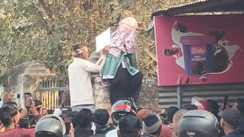 Bihar Inter Exam Day 1 Late Girls Scale Walls Chaos at Centres