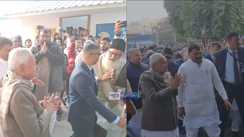 Nitish Kumar in JDU office