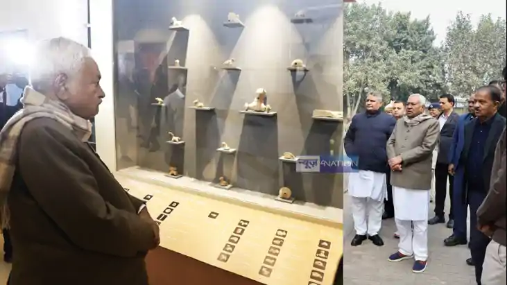 Nitish Kumar inspected Kumhrar Park