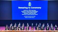 Five New Judges Sworn In Supreme Court Strength Rises to 37