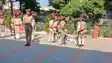 Woman Constable Faints During Guard of Honour in Heatwave