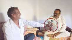 jdu state secretary viral photo with liquor bottle
