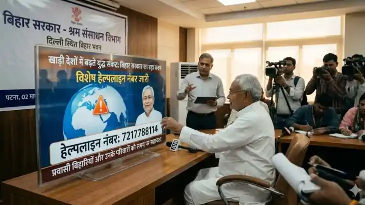 खाड़ी संकट: बिहार सरकार ने जारी किया विशेष हेल्पलाइन नंबर, प