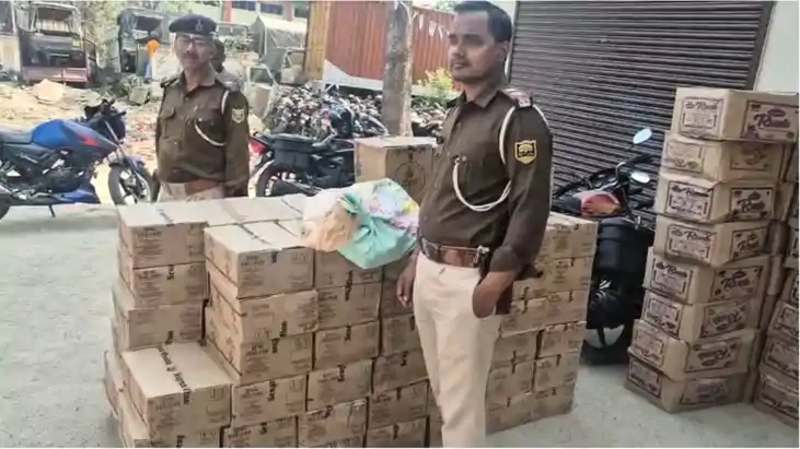 Bihar News : मुजफ्फरपुर में पुलिस ने की बड़ी कार्रवाई, पिकअप 