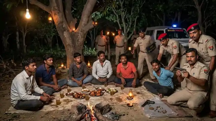  Patna Police foiled Plot to create panic before Holi huge q