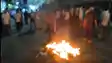 पटना में दोहरा हत्याकांड से स्थानीय लोगों में आक्रोश, गिरफ्तारी की मांग को लेकर सड़क पर की आगजनी