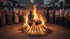 Death of father and son: बाप का जनाजा उठने से पहले बेटे की निकल गई  रूह , एक ही चिता पर जलीं दो लाशें, पूरा मोहल्ला गम में डूबा