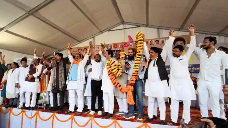 Bihar Election 2025 : गया में सांसद इमरान प्रतापगढ़ी ने किया