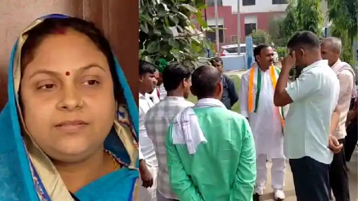 Bihar assembly election - कांग्रेस विधायक के आवास में आधी रा Bihar assembly election - कांग्रेस विधायक के आवास में आधी रा