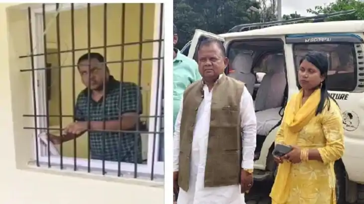 गर्लफ्रेंड के साथ रंगरलिया मना रहे पूर्व सांसद के सीओ दामाद गर्लफ्रेंड के साथ रंगरलिया मना रहे पूर्व सांसद के सीओ दामाद