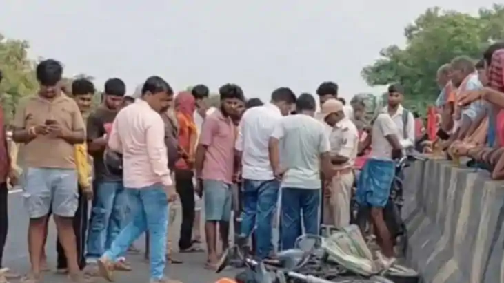 सुपौल में दर्दनाक हादसा: अज्ञात वाहन की टक्कर से बाइक सवार 1