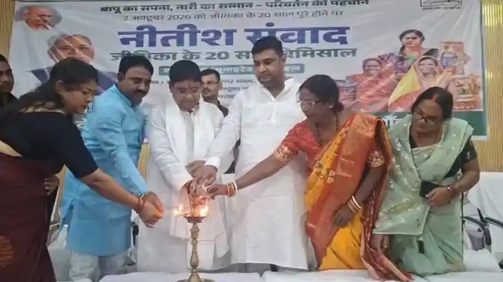 ‘नीतीश संवाद-जीविका के 20 साल बेमिसाल’: दामोदर रावत ने कहा-ए