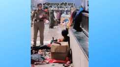 महिला दरोगा ने उजाड़ी खिलौने की दुकान : वीडियो वायरल होने पर 'पीपुल फ्रेंडली पुलिसिंग' पर उठे सवाल, एसपी ने कहा- जांच के बाद होगी कार्रवाई